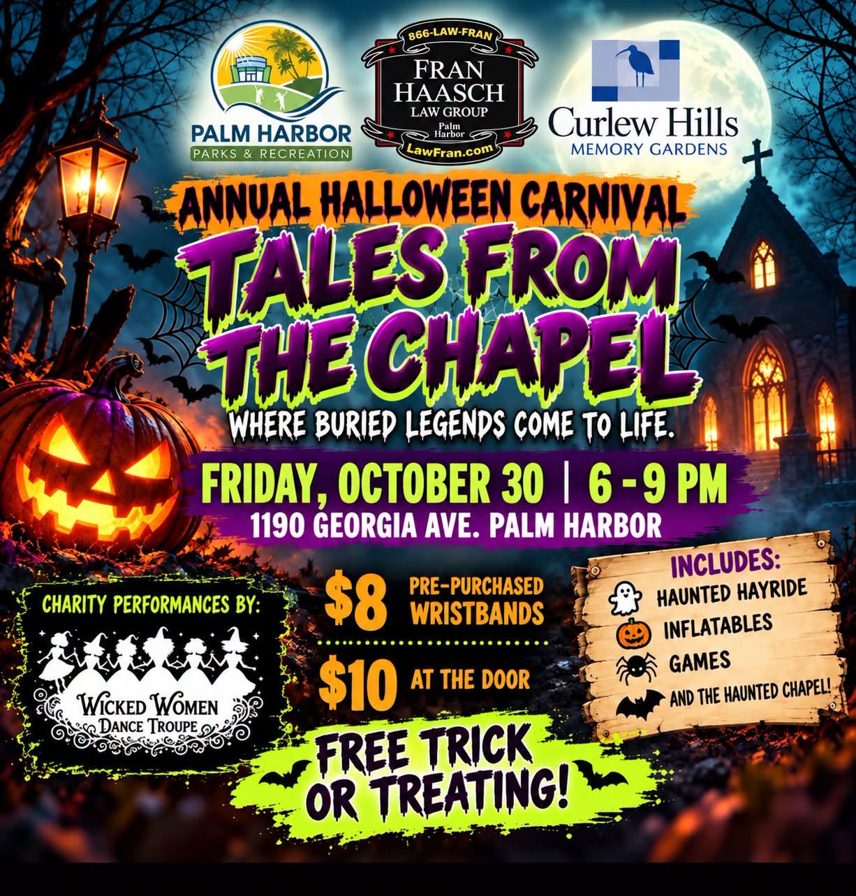 Halloween Carnival in Palm Harbor, FL
